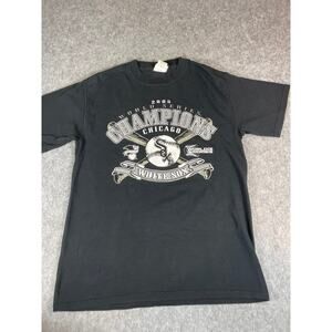 Vintage 2005 Chicago White Sox MLB T-Shirt Men M World Series Champions Baseball